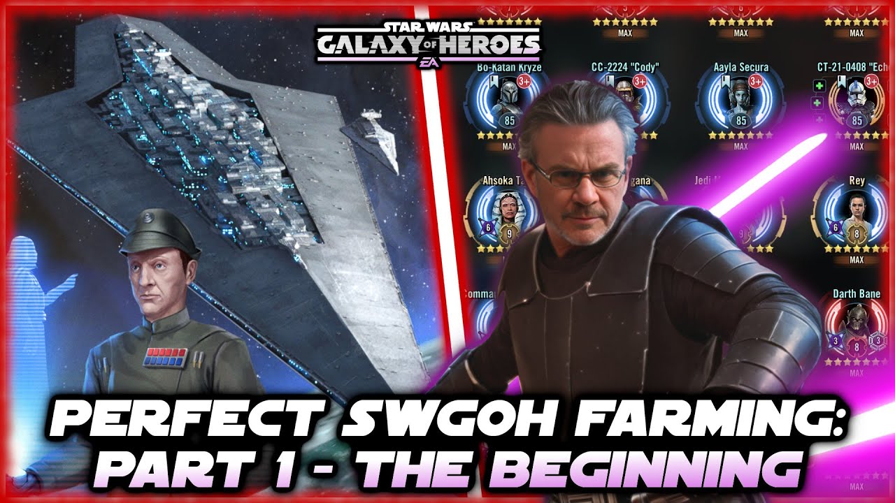 Идеальное руководство по фермерству в Star Wars Galaxy of Heroes — Часть 1: Начало!