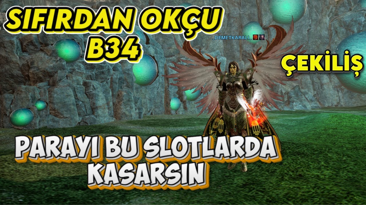 PARAYI BU SLOTLARDA KASARSIN / RİSE ONLİNE SIFIRDAN OKÇU SERİSİ B34