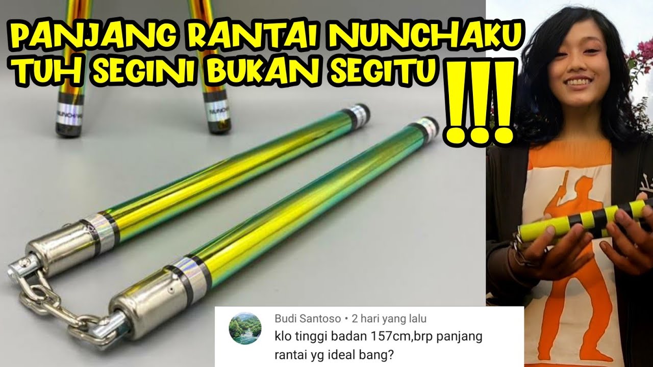 Pemula Wajib Tahu ‼️ Panjang Rantai Nunchaku, Doublestick, Ruyung  Yang Paling Ideal.