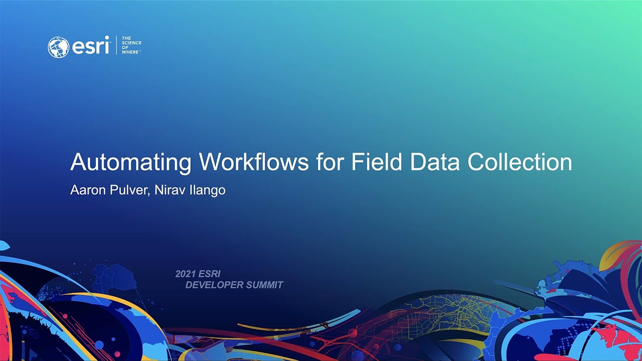 Automating Workflows for Field Data Collection