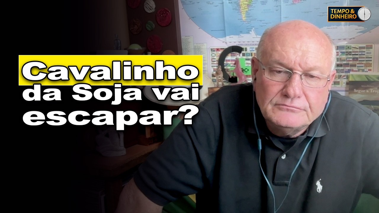 Cavalinho da soja querendo fugir: janela pode fechar a qualquer momento