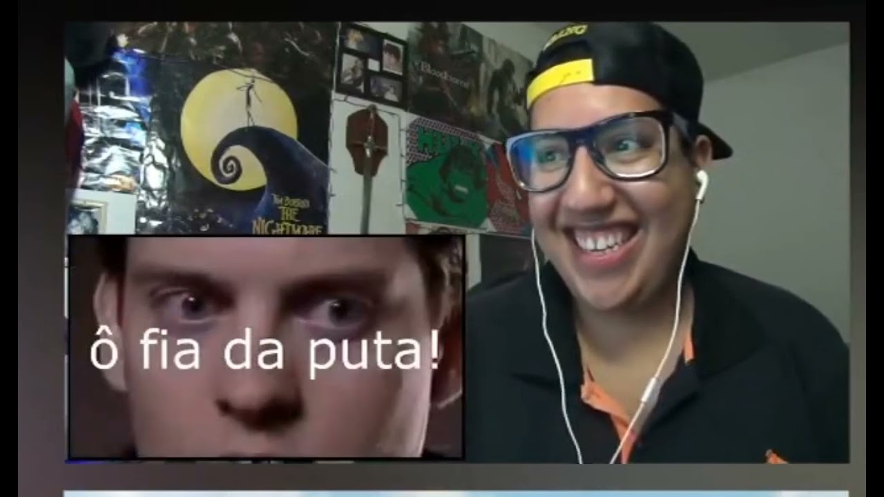 Marzio Batista reagindo ao poop do homem emo (reup)