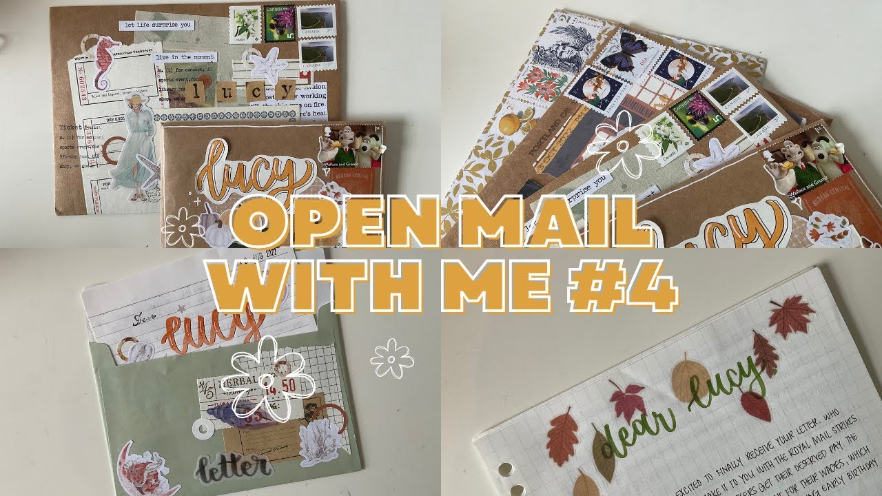 Open mail with me #4 || penpal letters