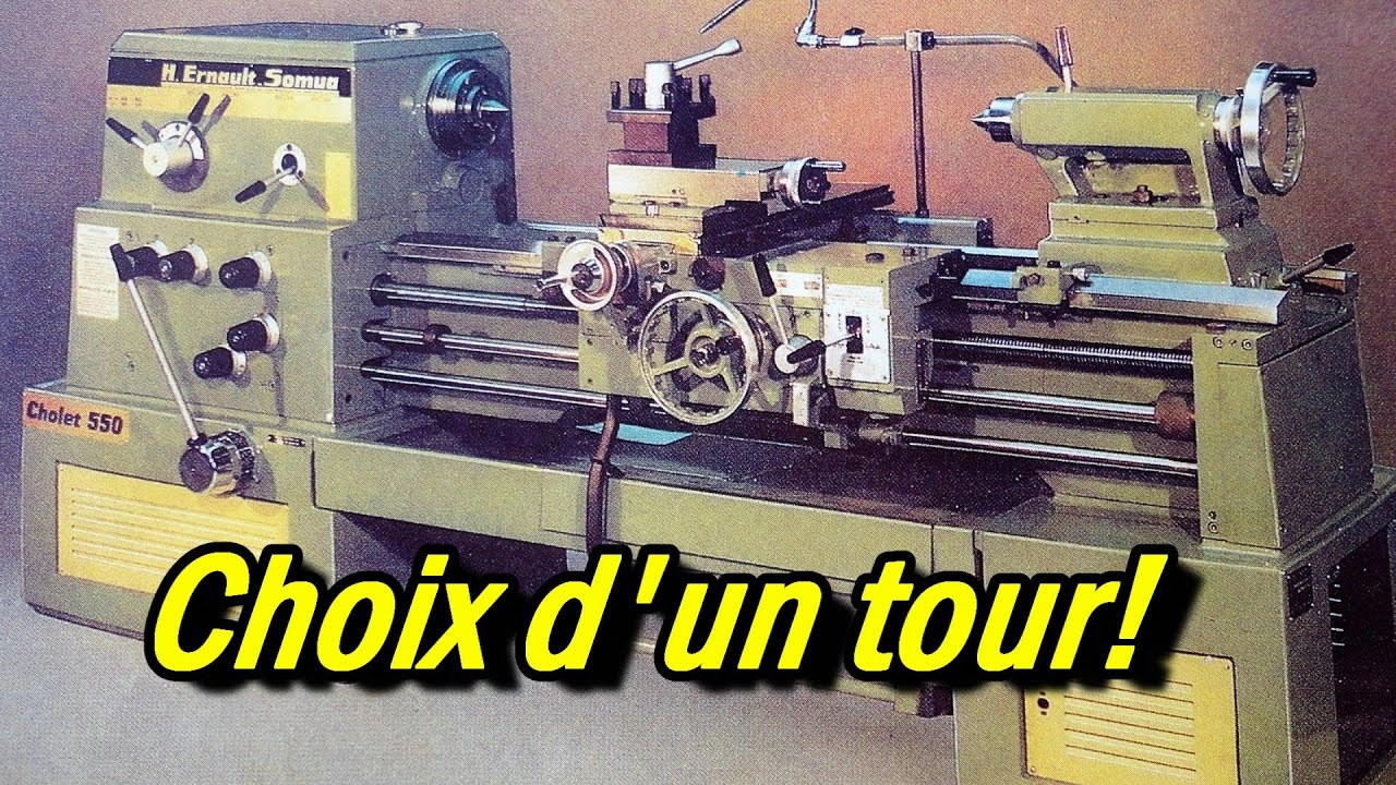 Guide pour choisir un tour m&eacute;canique (&agrave; m&eacute;taux)