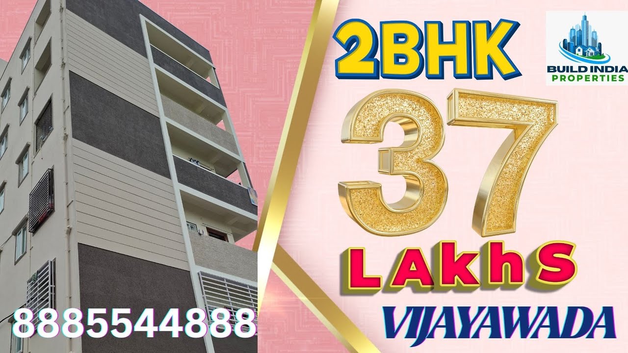 2 bhk flat for sale in VIJAYAWADA  | low cost appartment for sale