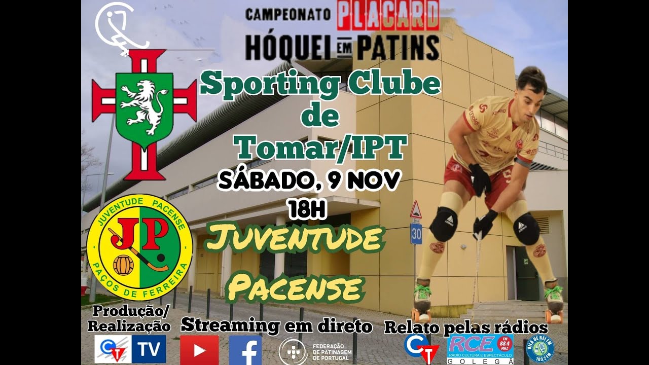 🏑🟢⚪️Sporting de Tomar/IPT 🆚️🟡🟢 Juventude Pacense / Des Compagnons - 2024