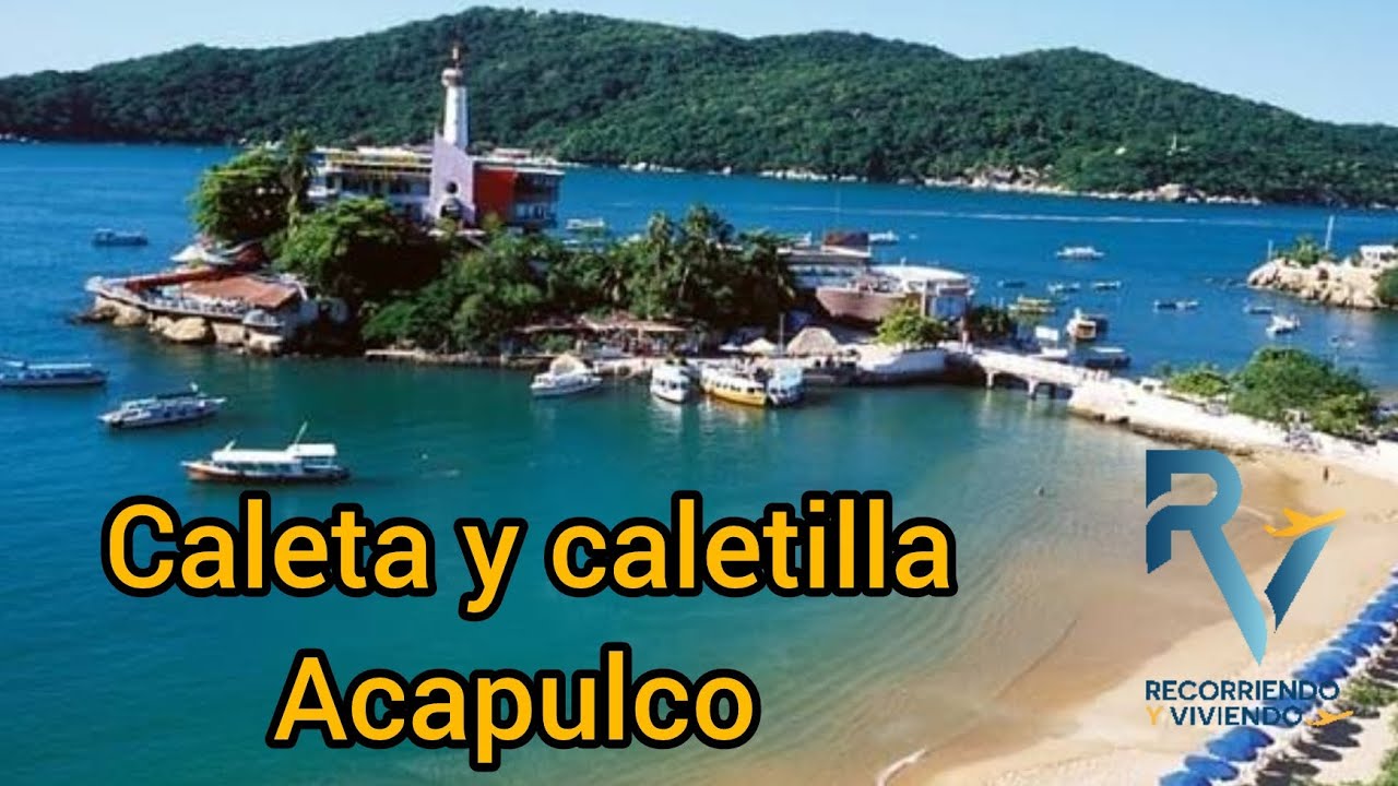 Visitamos las playas de Caleta y Caletilla en  Acapulco, Guerrero