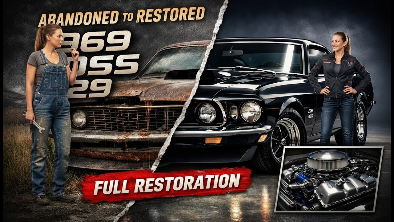 I Spent 10 Hours Restoring a 1969 Ford Mustang Boss 429 to its Former Glory