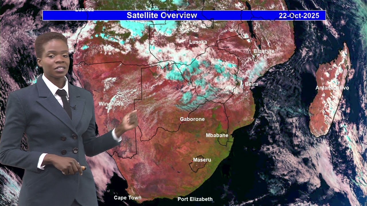 BOTSWANA WEATHER  | 22 OCTOBER 2025  |