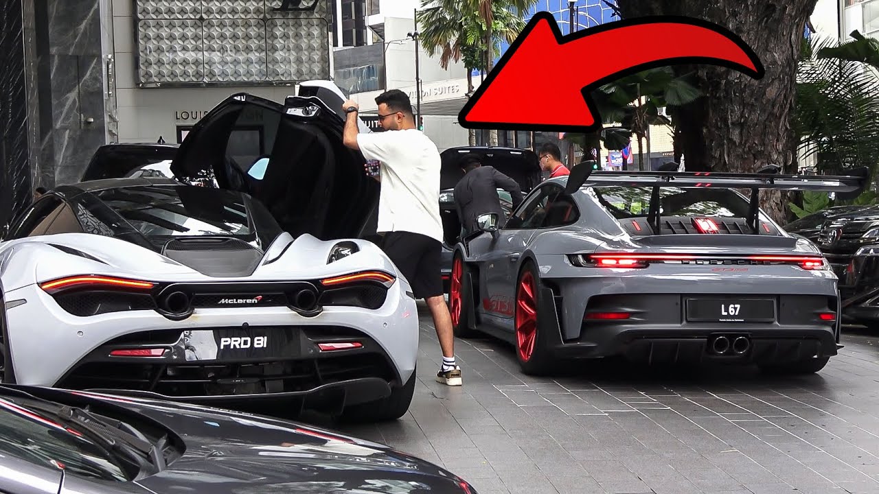 RICH KIDS OF MALAYSIA | HOW TO EMBARRASS a McLaren 720s? Bring a NEW 911 GT3 RS!