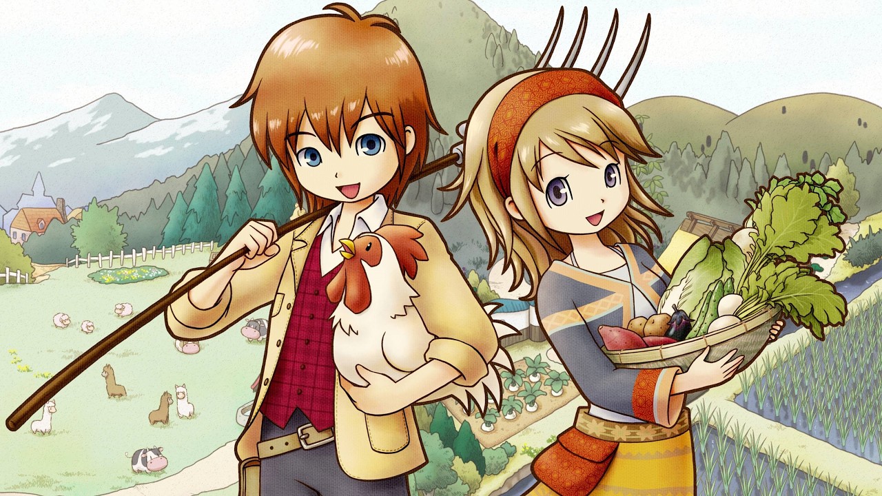 MARI MENANAM DAUN - HARVESTMOON HERO OF LEAF VALLEY PSP