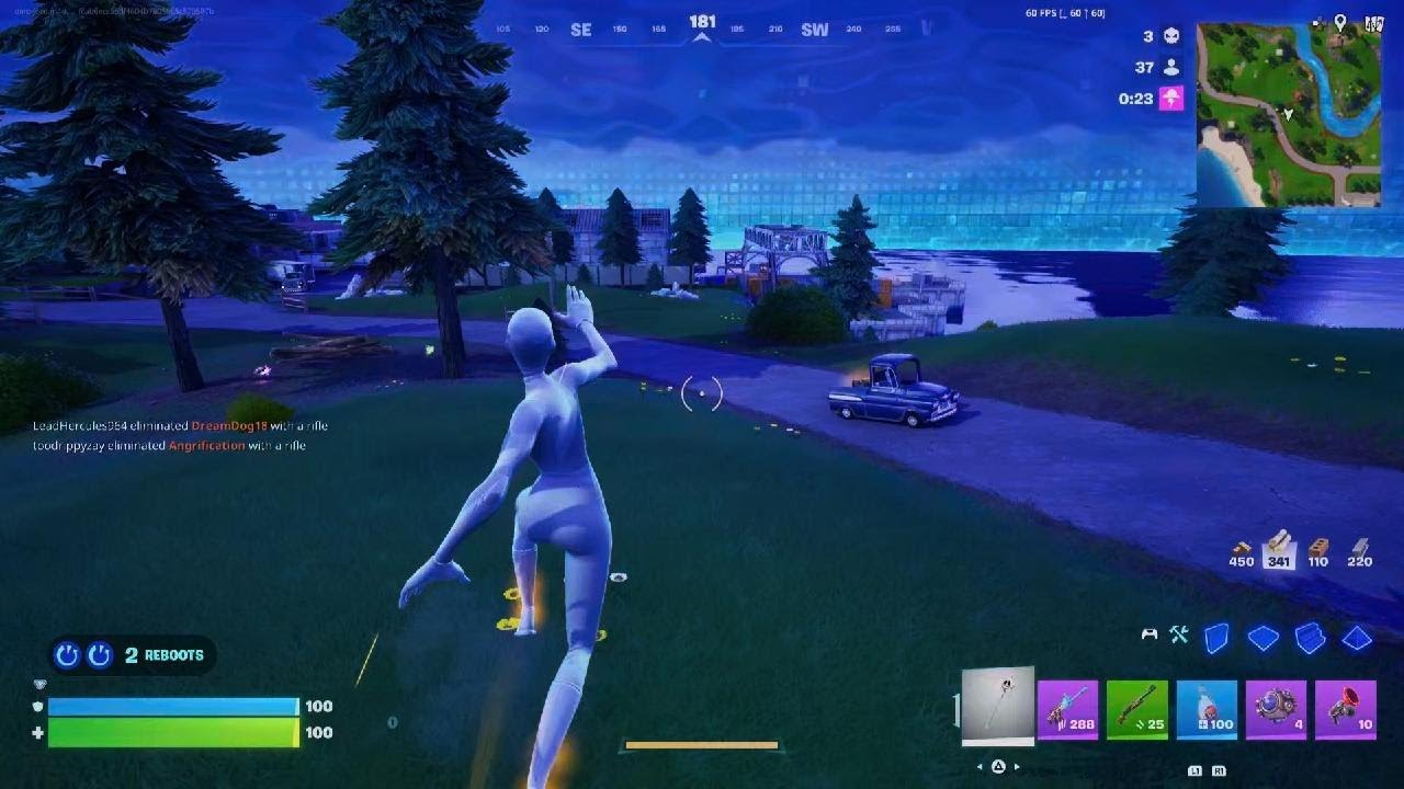 First Fortnite Ranked game.