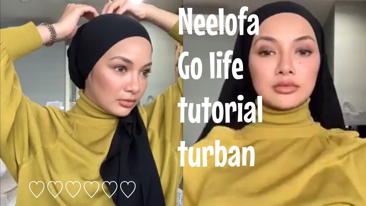 Neelofa go live buat tutorial turban😍😍