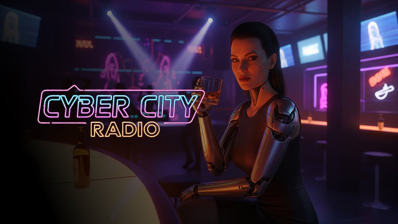 Synthwave Dystopia - Cyber City Radio - Synthwave Mix