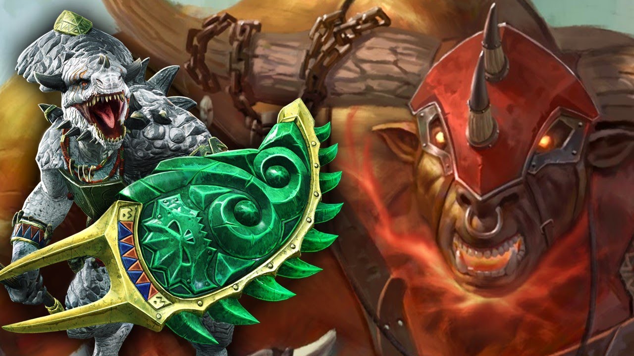 REMATCH OF THE CENTURY! - EPIC Taurox the Brass Bull vs. Gor-Rok the Great White Lizard Battle
