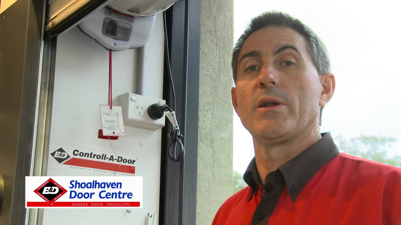 Roller Door not working after a power cut - What to do