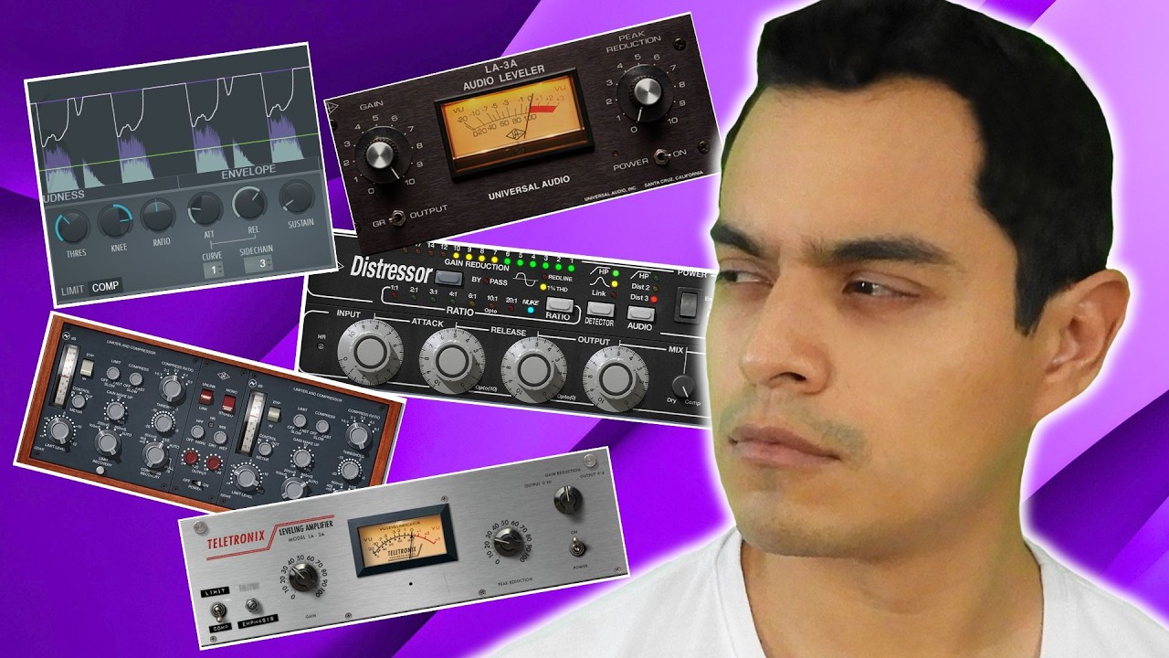 ✅Tipos de Compresores y Compresion | El secreto del sonido profesional