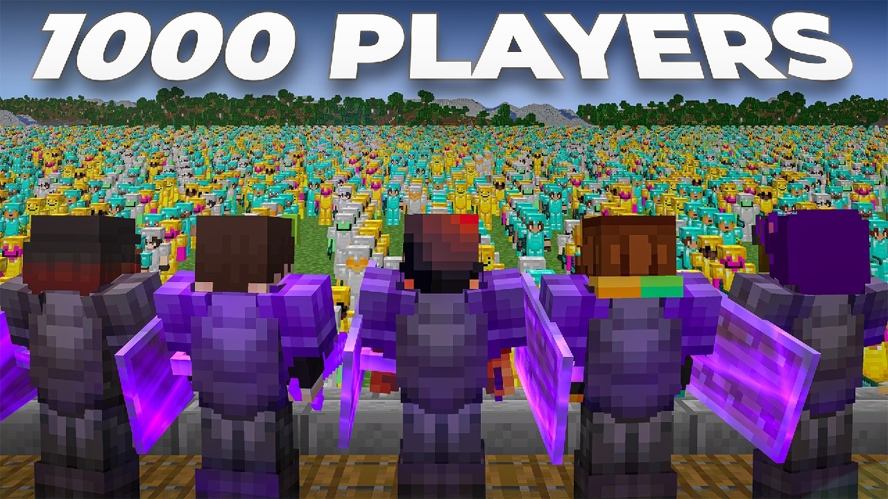 10 Pros vs 1000 Players