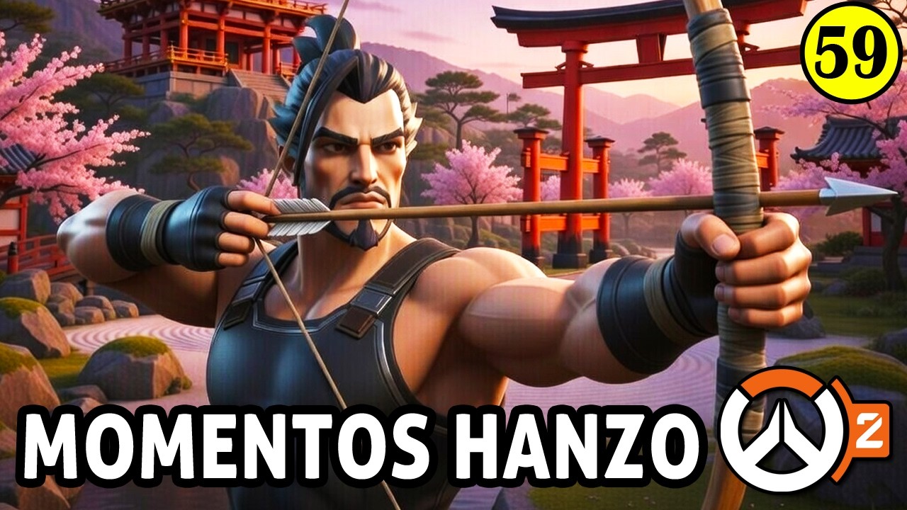 MOMENTOS HANZO DOMINANDO - OVERWATCH 2 ( EP 59 )