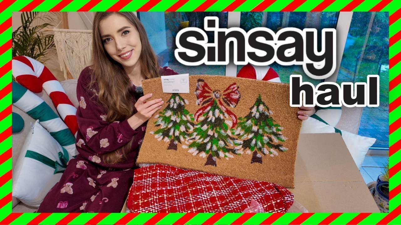 VLOGMAS 2 Świąteczny HAUL z Sinsay I GlamPaula