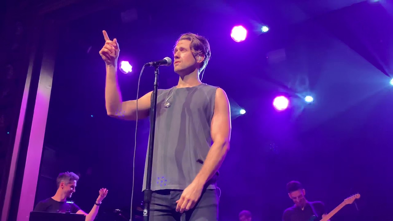 Aaron Tveit @ Webster Hall (5/29/2019) “Your Song” (Elton John)