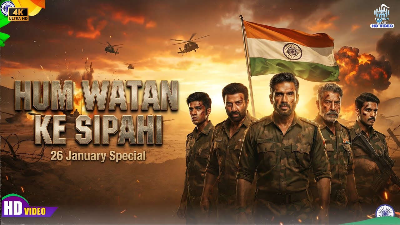 Hum Watan Ke Sipahi 🇮🇳 | Republic Day 2026 Special | Patriotic Song | Border 2 Patriotic Song 2026