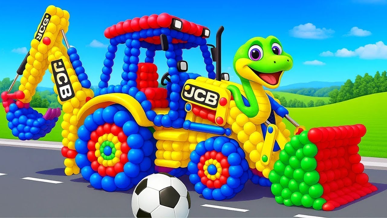 The mascot vibrato assistant JCB placed on the football field is popular, co-produced, and creative