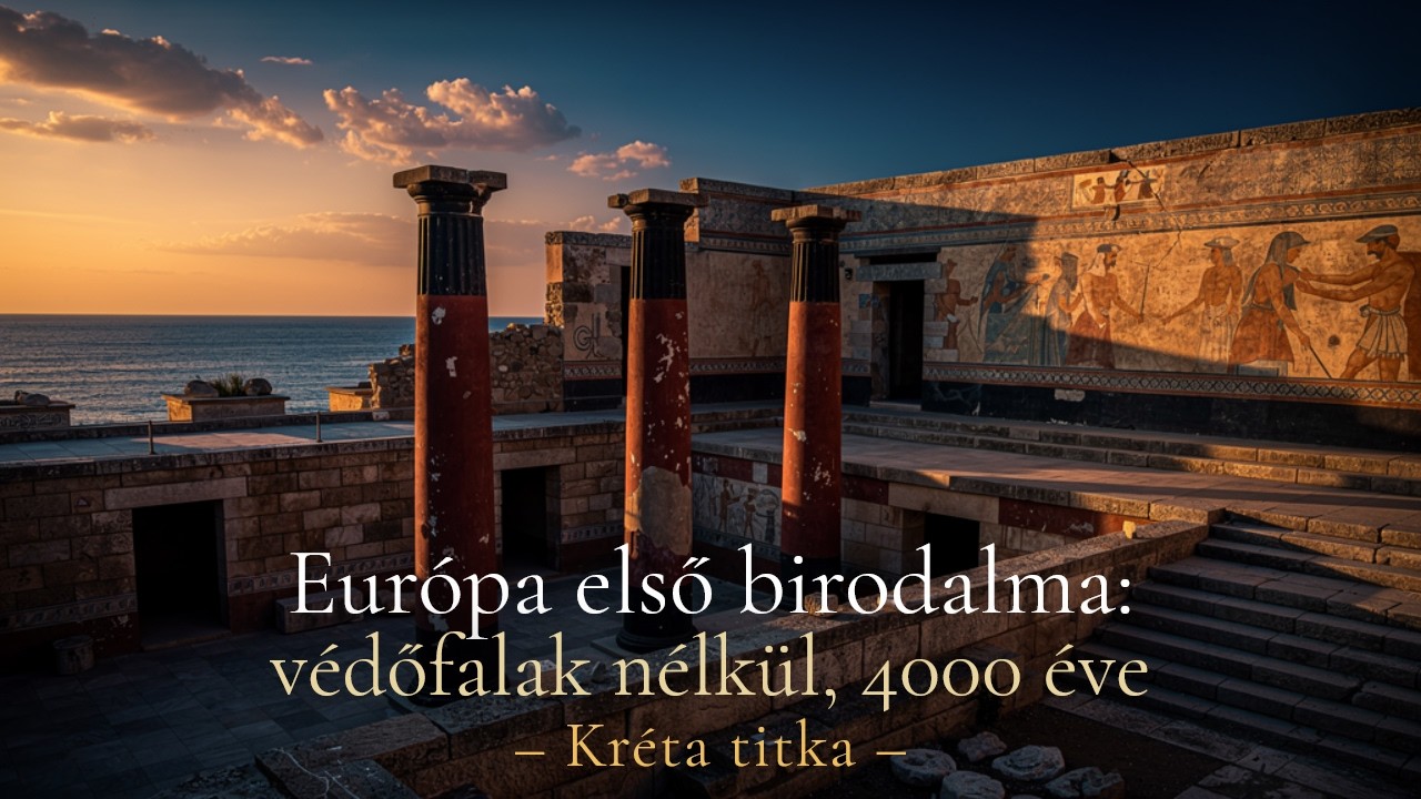 Európa első birodalma: védőfalak nélkül, 4000 éve – Kréta titka