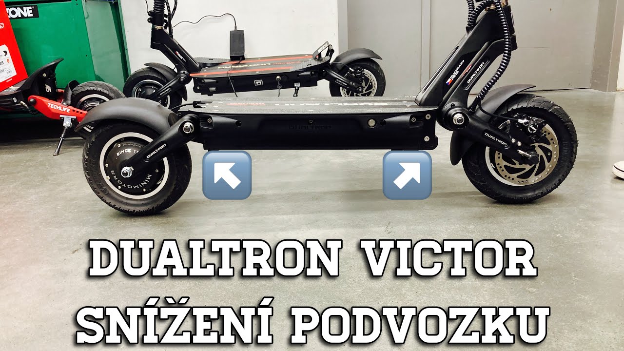 Dualtron Victor - snížení podvozku | How to get lower Dualtron Victor | 4K