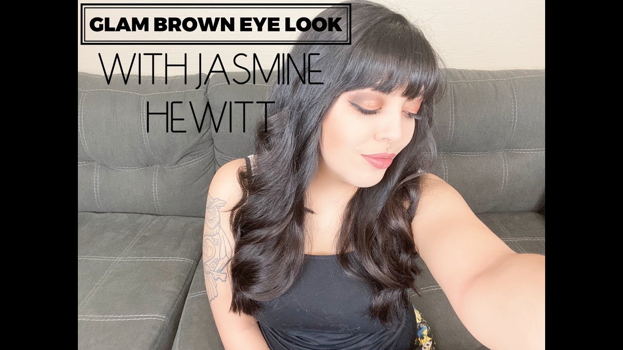 Glam Brown Eye Collab | W/ Jasmine Hewitt