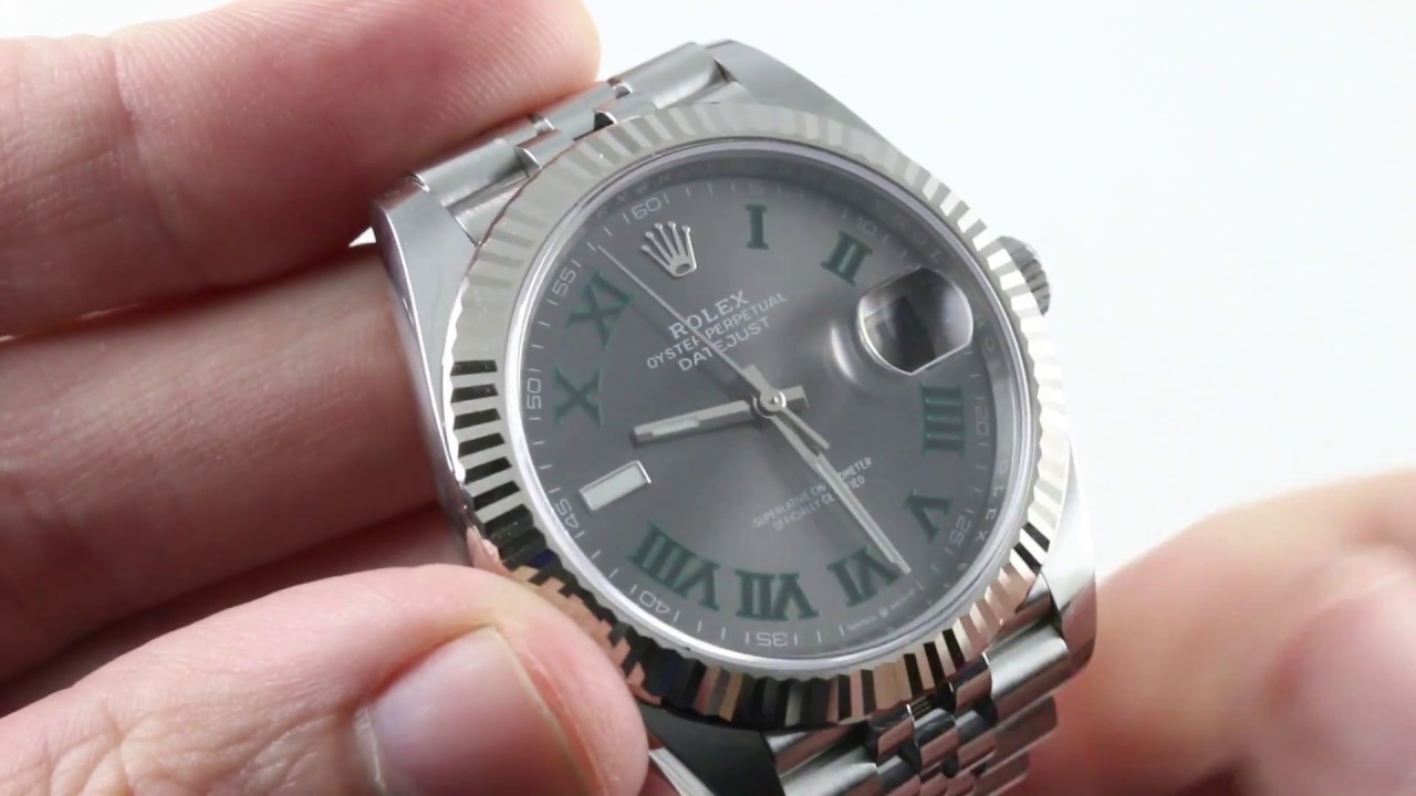 Rolex Datejust 41 (WIMBLEDON DIAL) (126334) Luxury Watch Review