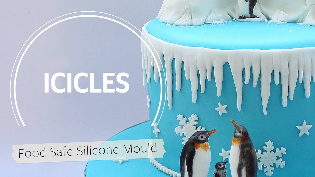 Make Icicles For Cakes & Crafts With This Food Safe Silicone Mould