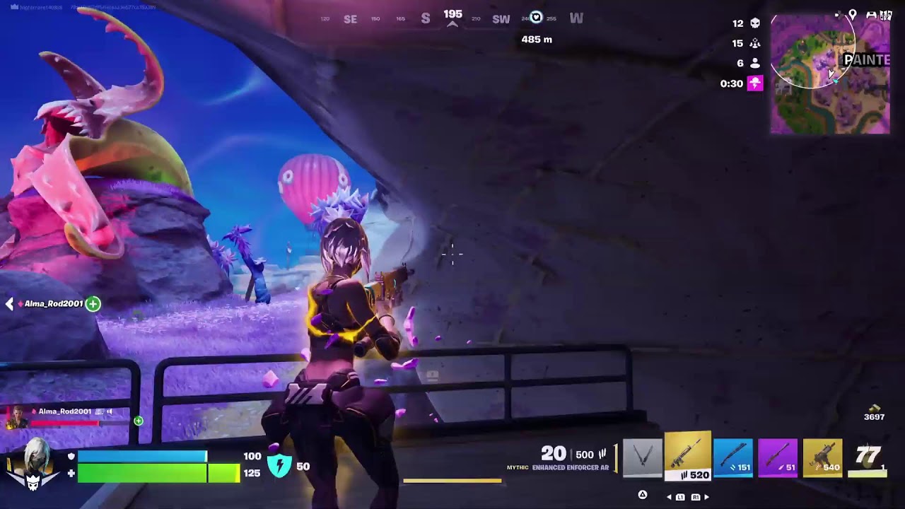 Fortnite live stream with friends