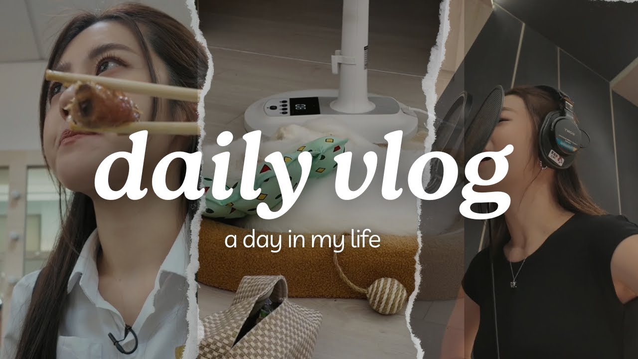 vlog☕👭好友咖啡廳之旅 錄娛百 錄demo 生活小廢片【Sammy TV 79】
