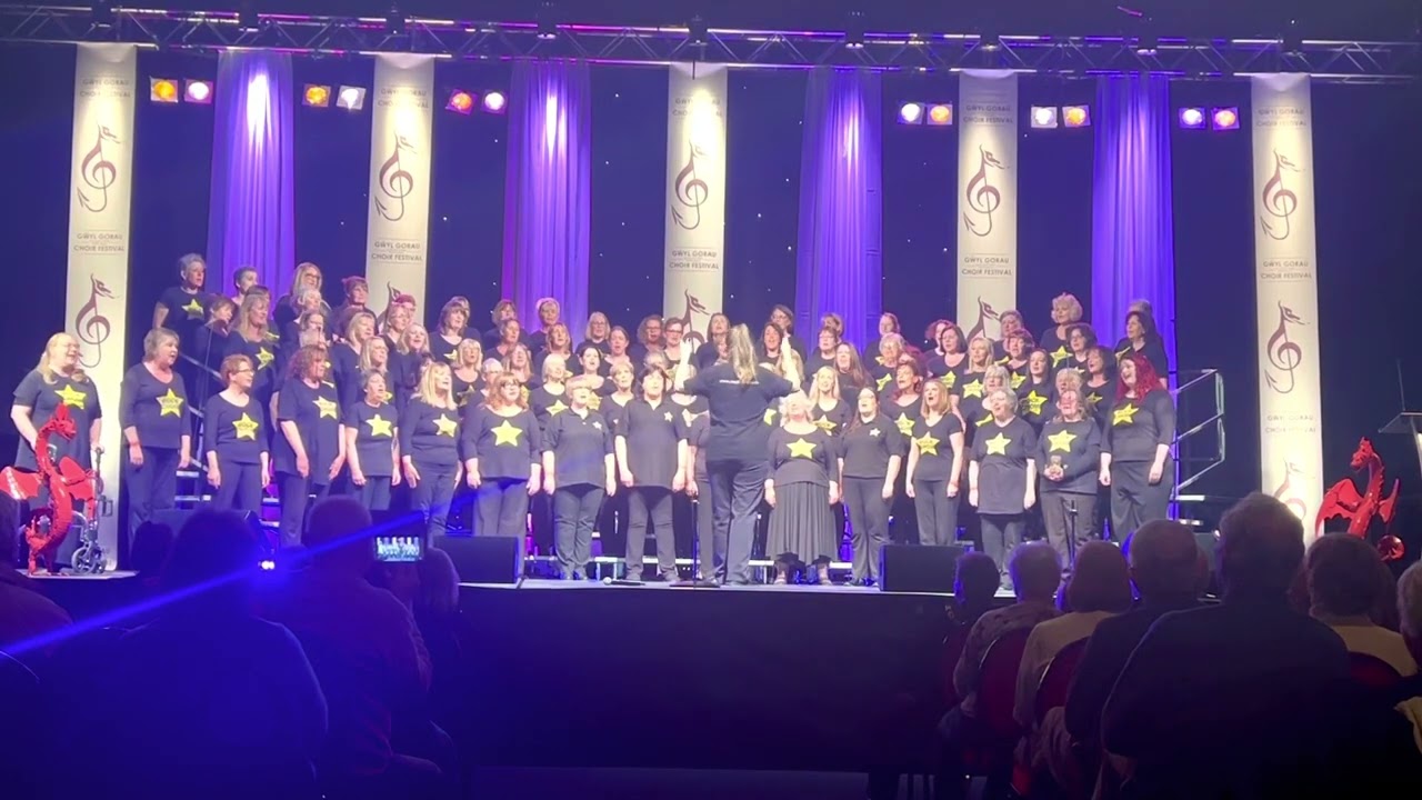 Rock choir North Wales singing Shallow