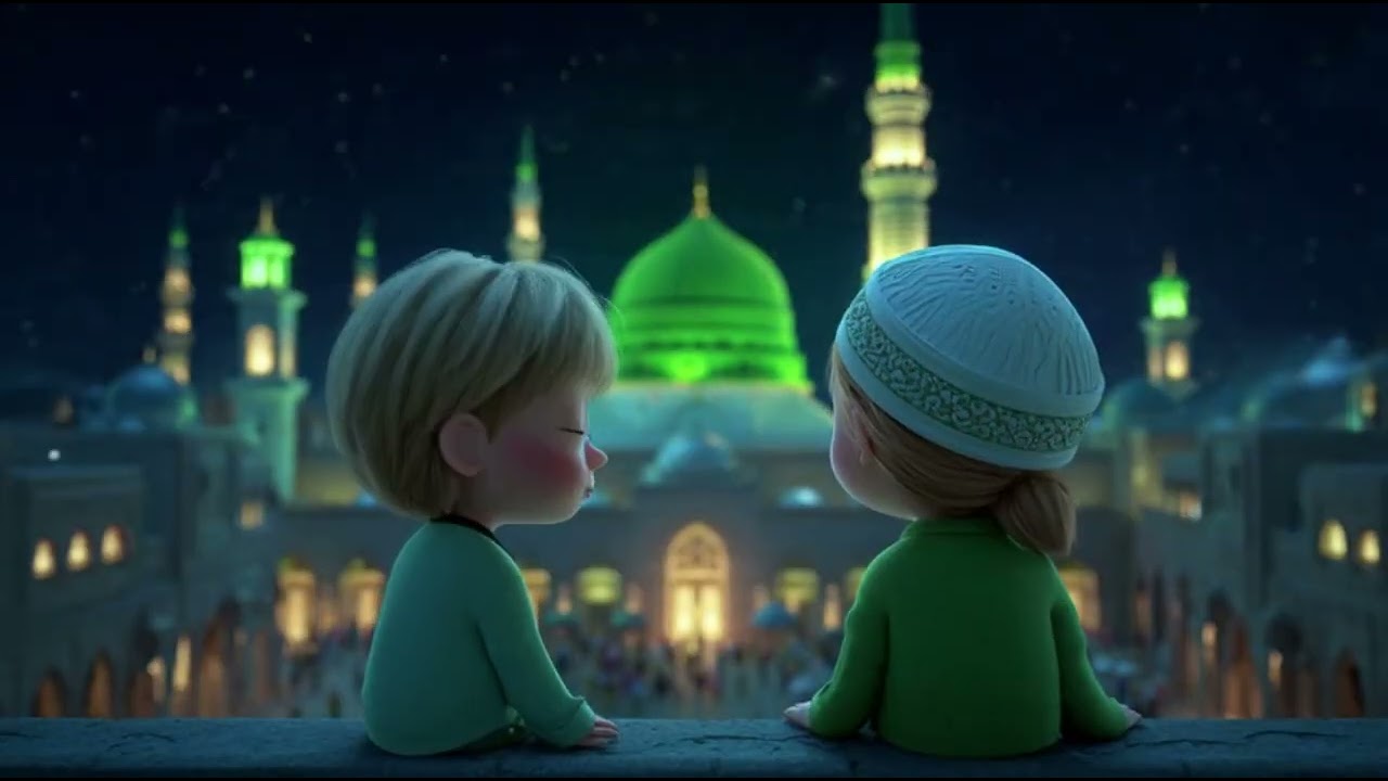 Wo Mera Nabi Hai ﷺ | Kids Naat | Islamic Songs Cartoon