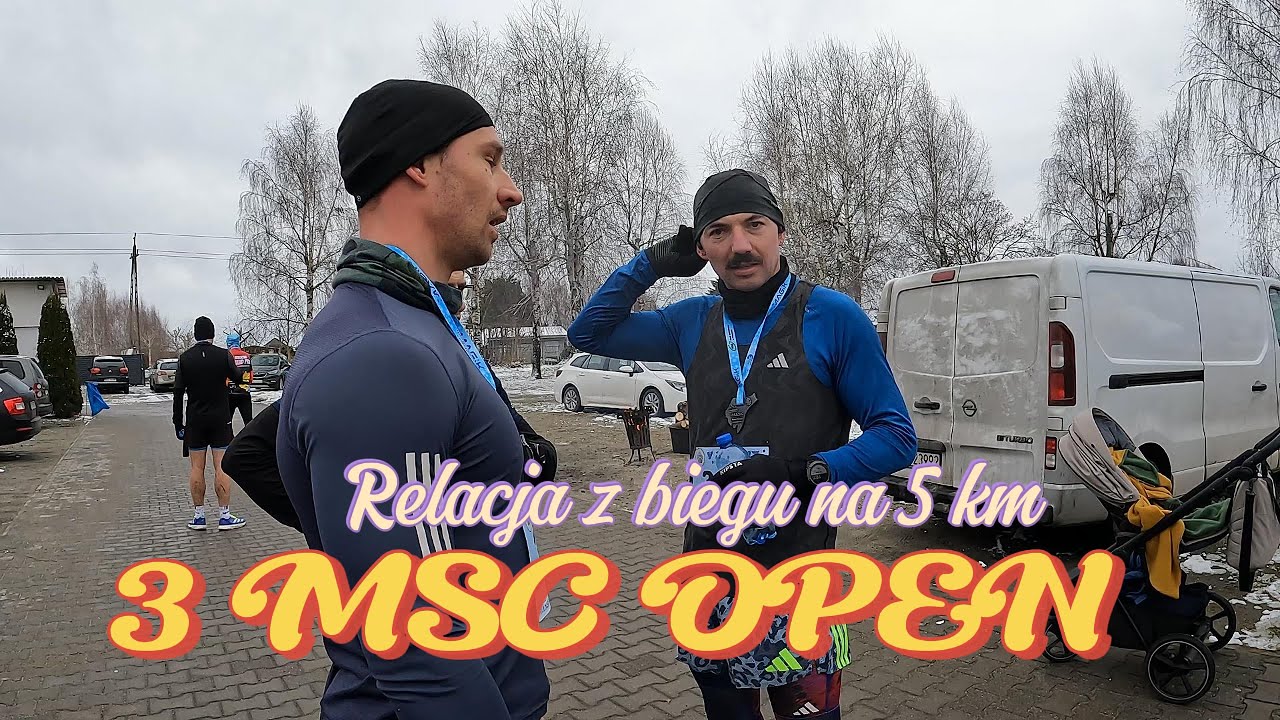 3 miejsce Open czyli Zimowy Bieg Nieźwiedzia na Nowym Dębcu - Relacja.