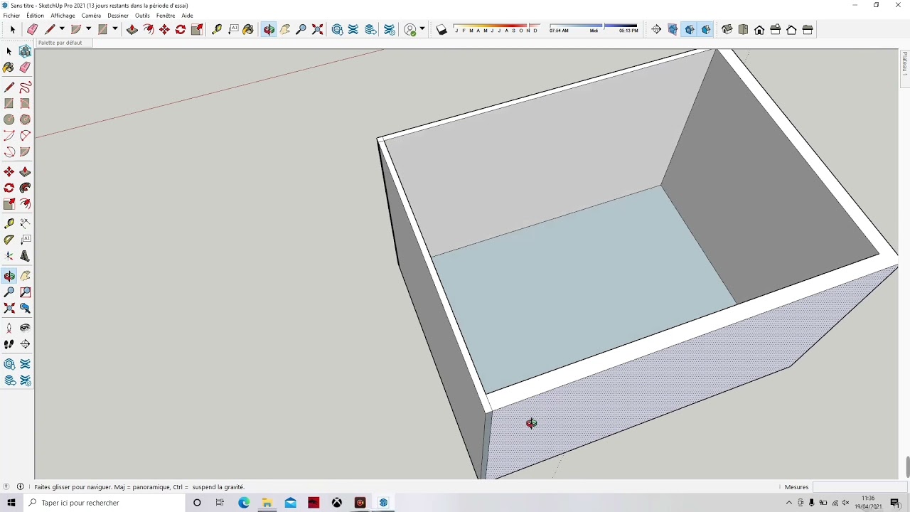 Création d’une chambre de fille en conception 3D via Sketchup