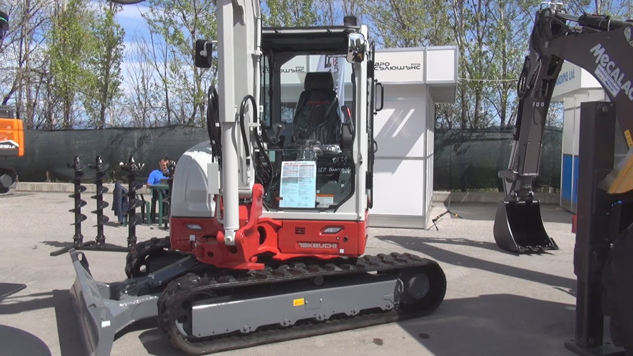 Takeuchi TB350R Compact Excavator (2024) Exterior and Interior
