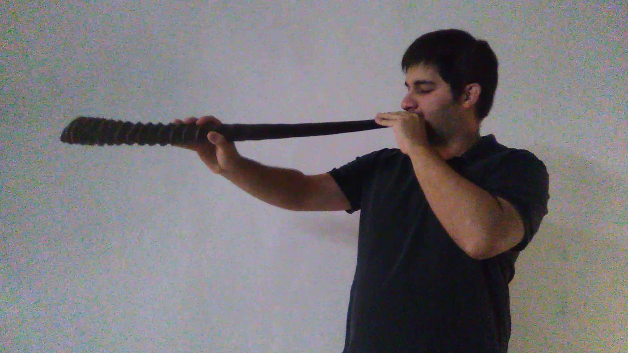 Toque de shofar para el Shabbat con un shofar oryx 🎉