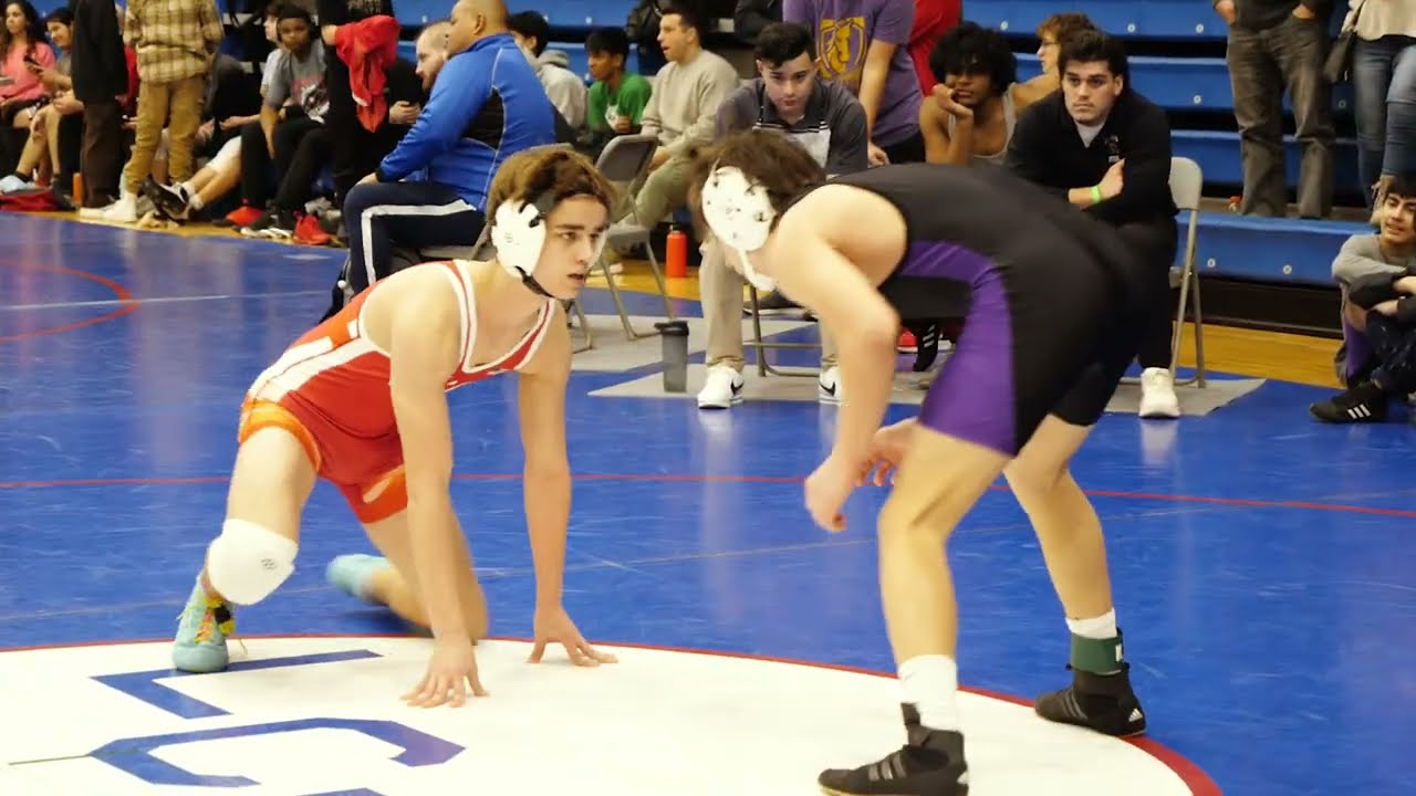 Round of 8 - Owen Anderson of Grayslake North [R] v Koko Kachakov of Rolling Meadows [G] (145)
