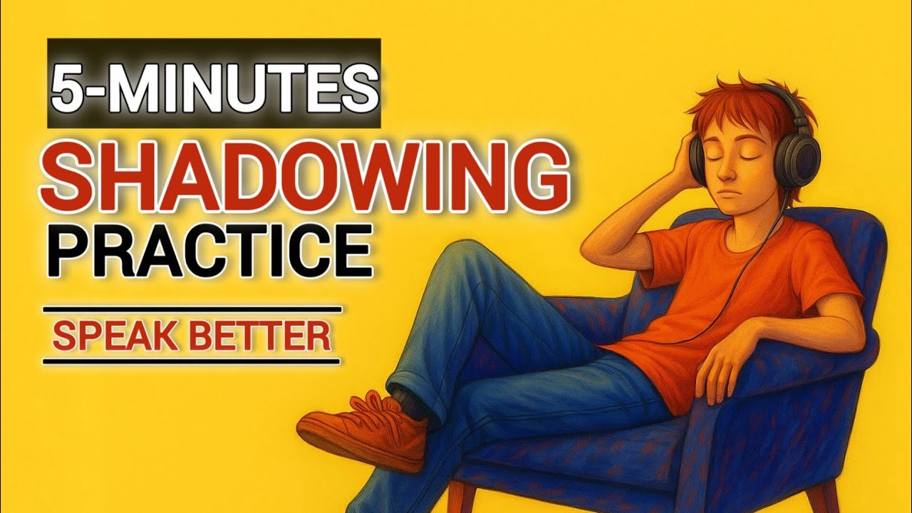Learn English Fast — 5 Minutes a Day (Shadowing) | Sonic English