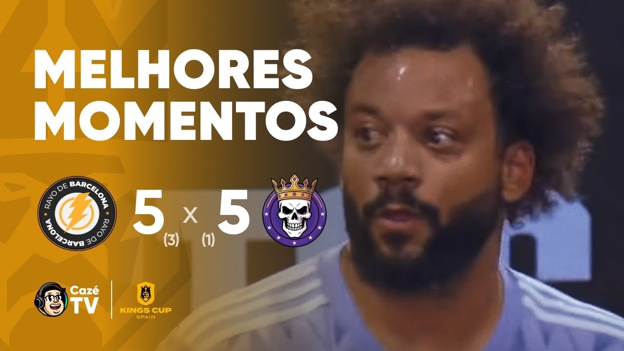 MELHORES MOMENTOS: RAYO DE BARCELONA 5(3) X (1)5 SKULL FC | KINGS CUP ESPANHA | 3ª RODADA