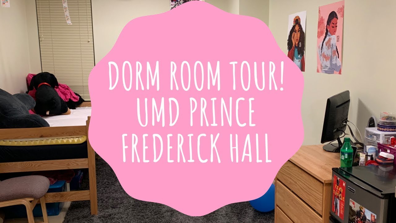 DORM ROOM TOUR - Prince Frederick Hall UMD