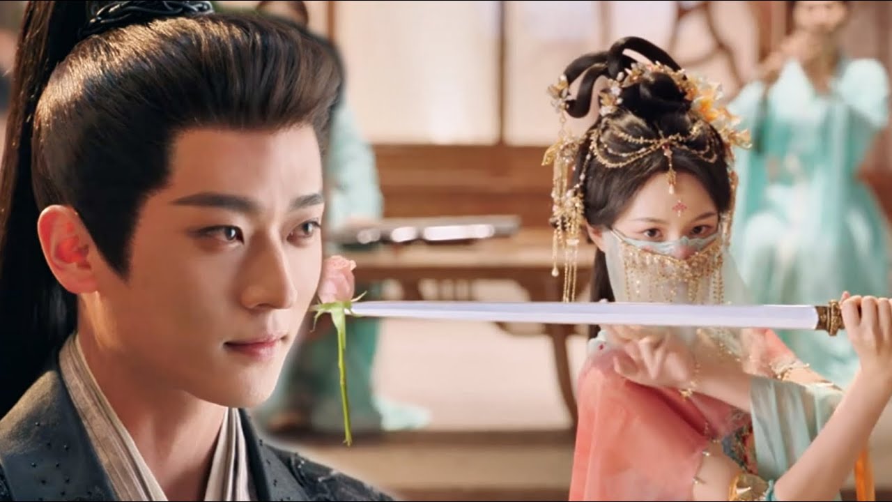 💕禾晏剑舞惊艳全场，肖珏掷花超苏！     #2026 #2025  #周也#甜宠剧 #movie #chinesedrama #cdrama #2025