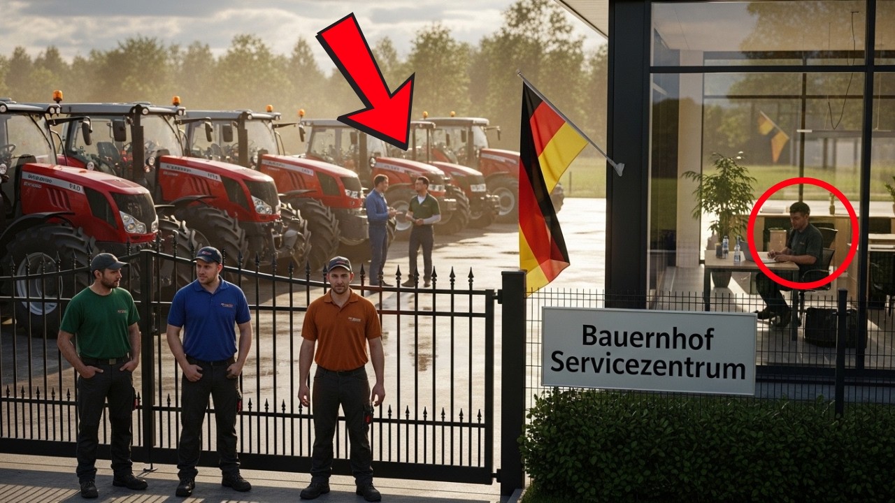 Traktor-Garantie aufgehoben – 5 Tage später blockierten 84 Traktoren das Servicezentrum…