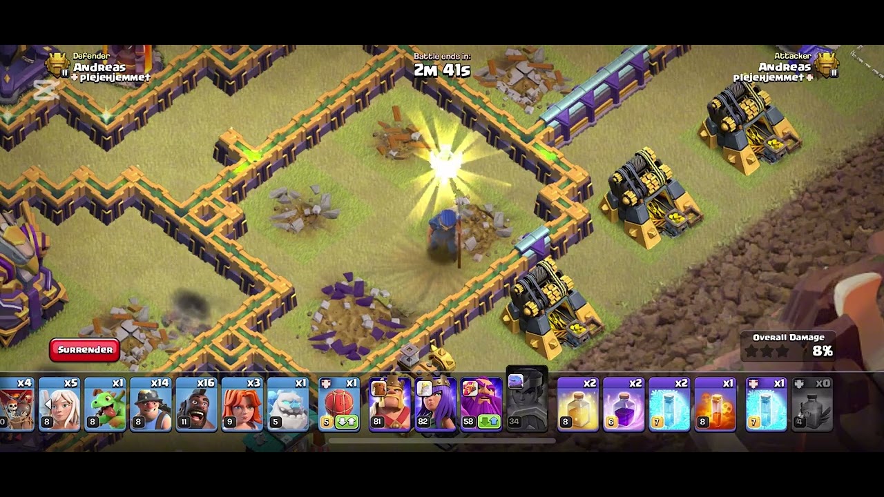New revive spell in Clash of clans
