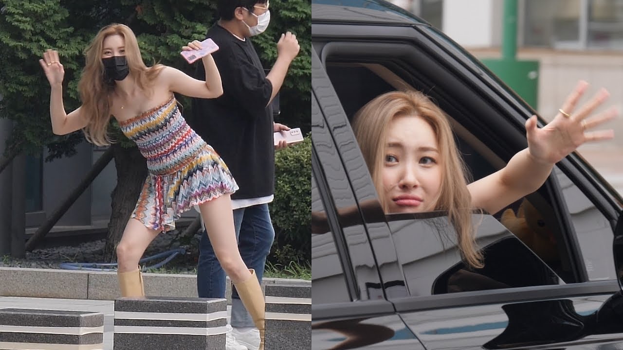210812 선미 (SUNMI) 퇴근길 직캠 @ 두시탈출 컬투쇼