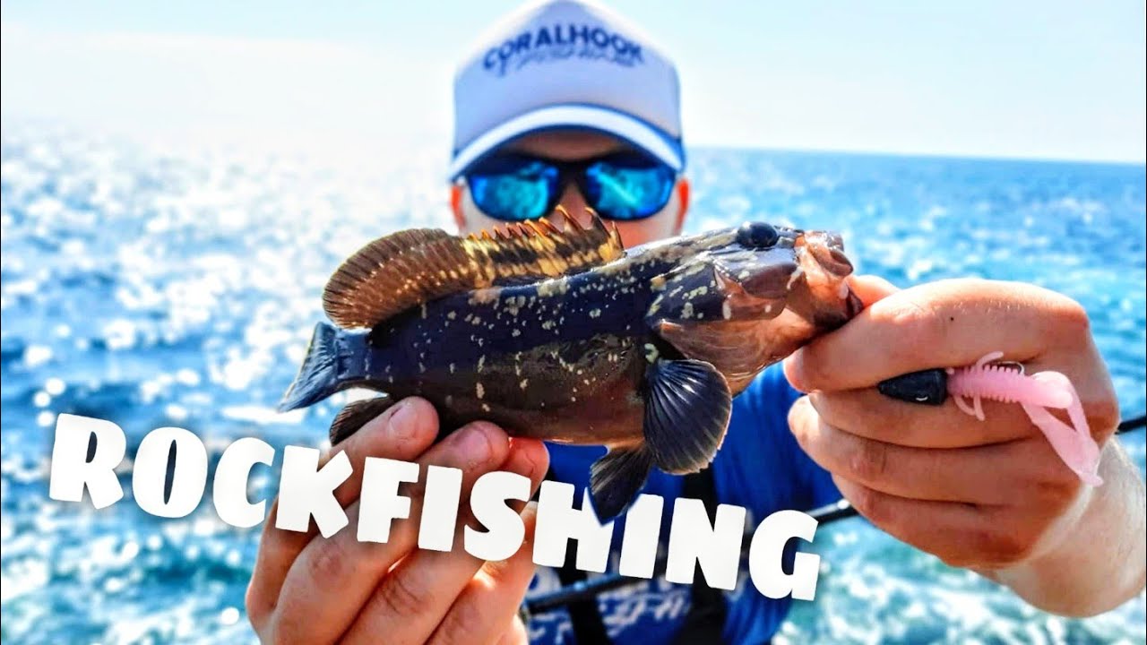 PESCANDO A ROCKFISHING... viento y espuma, CAPTURAS!💥| CoralHook Fishing