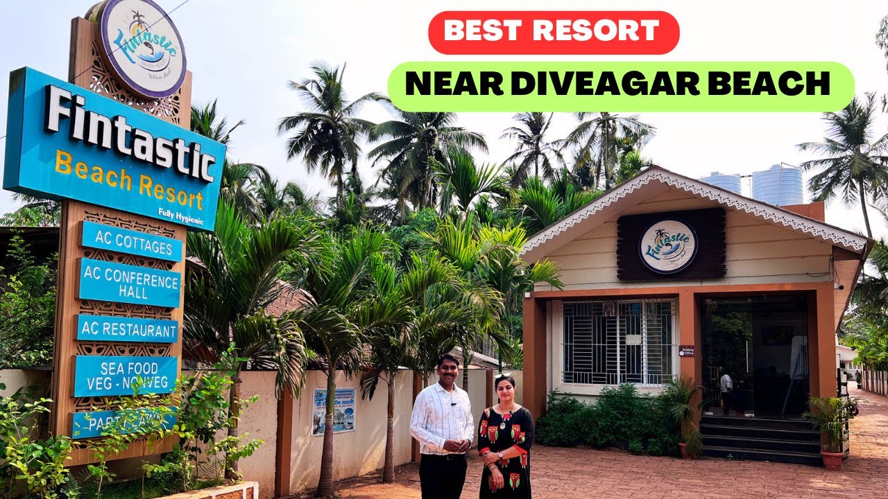 समुद्रकिनारा फक्त तीनशे मीटरवर|Reasonable Rate|Include Breakfast #diveagar #beachresorts #viral #1m
